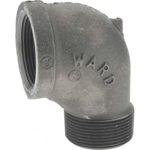 ANVIL Black 90 deg Street Elbow: 1-1/2", Threaded 0310017009