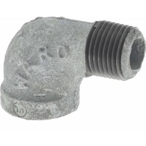 ANVIL Malleable Iron Pipe 90 &deg; Street Elbow: 1/2" Fitting 0311016208