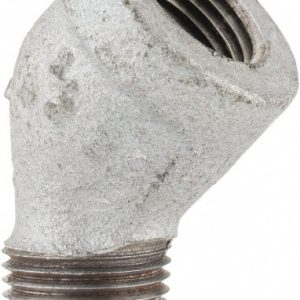 ANVIL Malleable Iron Pipe 45 &deg; Street Elbow: 1/2" Fitting 0311027205