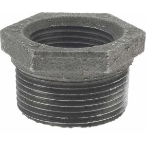 ANVIL Black Bushing: 1-1/4 x 1", Threaded 0318907003