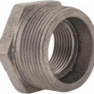 ANVIL Black Bushing: 1-1/2 x 1", Threaded 0318907441