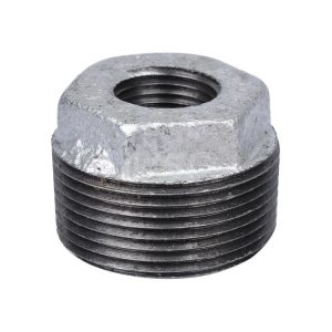 VALUE COLLECTION 1-1/4 x 1/2" Galvanized Malleable Iron Pipe Hex Bushing MDG241N 32X15
