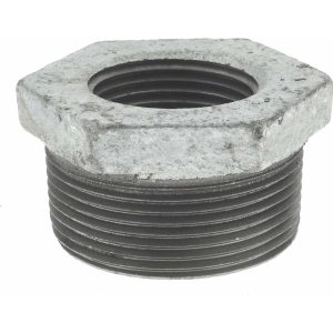 VALUE COLLECTION 1-1/2 x 1" Galvanized Malleable Iron Pipe Hex Bushing MDG241 40X25