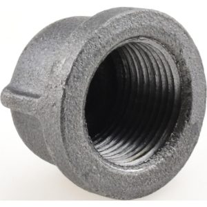 VALUE COLLECTION Black End Cap: 3/4", Threaded B300 20
