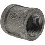 VALUE COLLECTION Black Coupling: 3/4", Threaded B220 20