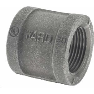 VALUE COLLECTION Black Coupling: 1", Threaded B220 25