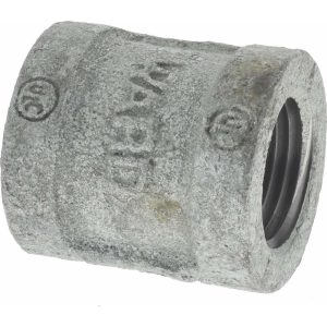 VALUE COLLECTION Malleable Iron Pipe Coupling: 1/2" Fitting G220 15