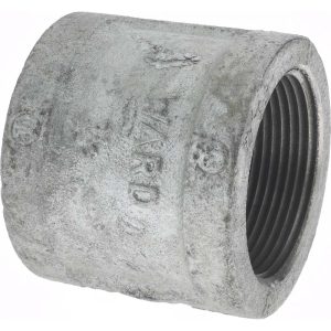 VALUE COLLECTION 1-1/2" Galvanized Malleable Iron Pipe Coupling (Right Hand) G220 40