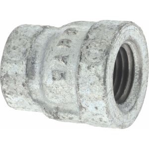 VALUE COLLECTION Malleable Iron Pipe Reducing Coupling: 1/4 x 1/8" Fitting G240 8X6