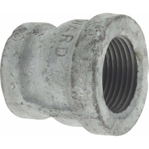 VALUE COLLECTION Malleable Iron Pipe Reducing Coupling: 3/4 x 1/2" Fitting G240 20X15