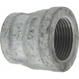 VALUE COLLECTION Malleable Iron Pipe Reducing Coupling: 1 x 3/4" Fitting G240 25X20