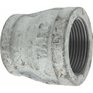 VALUE COLLECTION Malleable Iron Pipe Reducing Coupling: 1-1/4 x 1" Fitting G240 32X25