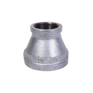 VALUE COLLECTION Malleable Iron Pipe Reducing Coupling: 2 x 1/2" Fitting G240 50X15