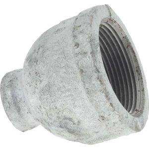 VALUE COLLECTION Malleable Iron Pipe Reducing Coupling: 1-1/2 x 1/2" Fitting G240 40X15