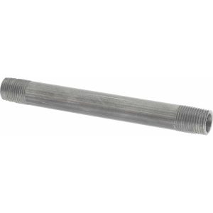 VALUE COLLECTION Black Pipe Nipple: 1/8" Dia x 3-1/2" Long, Schedule 40 NB01035