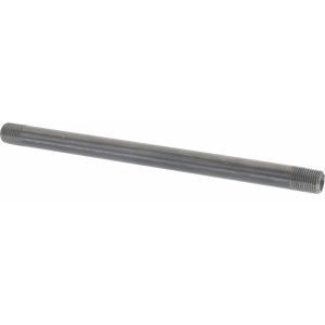 VALUE COLLECTION Black Pipe Nipple: 1/8" Dia x 6" Long, Schedule 40 NB01060