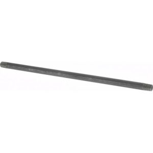 VALUE COLLECTION Black Pipe Nipple: 1/8" Dia x 10" Long, Schedule 40 NB010100