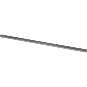 VALUE COLLECTION Black Pipe Nipple: 1/8" Dia x 12" Long, Schedule 40 NB010120