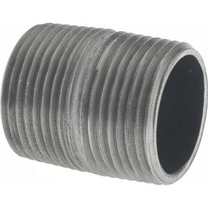 VALUE COLLECTION Black Pipe Nipple: 1" Dia x 1-1/2" Long, Schedule 40 NB06001