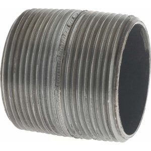 VALUE COLLECTION Black Pipe Nipple: 1-1/2" Dia x 1-3/4" Long, Schedule 40 NB08001
