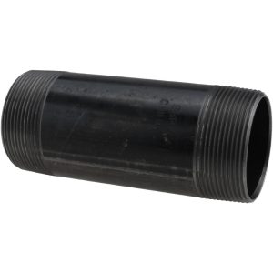 VALUE COLLECTION Black Pipe Nipple: 2" Dia x 5-1/2" Long, Schedule 40 NB09055