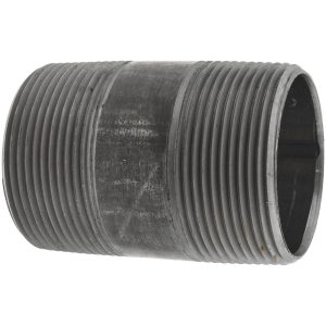 VALUE COLLECTION Black Pipe Nipple: 2-1/2" Dia x 4" Long, Schedule 40 NB10040