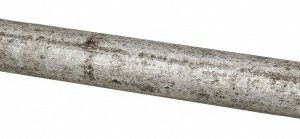 ANVIL Galvanized Pipe Nipple: 1-1/2", 60" Long, Schedule 40, Steel 0331238444