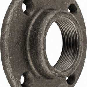 ANVIL 2" Pipe, 5-1/2" OD, 1" Hub Length, Black Floor Pipe Flange 0310106000