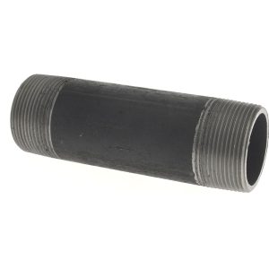 VALUE COLLECTION Black Pipe Nipple: 1-1/2" Dia x 5-1/2" Long, Schedule 80 11/2139.7BLKBN80