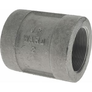 VALUE COLLECTION Size 2", Class 300, Malleable Iron Black Pipe Coupling B220 50 300#