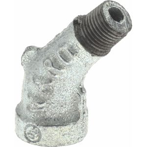 ANVIL Malleable Iron Pipe 45 &deg; Street Elbow: 1/8" Fitting 0311026603
