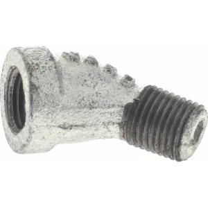 VALUE COLLECTION Malleable Iron Pipe 45 &deg; Street Elbow: 1/4" Fitting MDG121 8