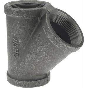 VALUE COLLECTION Size 2", Class 150, Malleable Iron Black Pipe 45&deg; Lateral Y-Branch B165 50