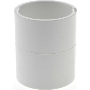 VALUE COLLECTION 1-1/4" PVC Plastic Pipe Coupling 429-012
