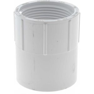 VALUE COLLECTION 1-1/4" PVC Plastic Pipe Female Adapter 435-012