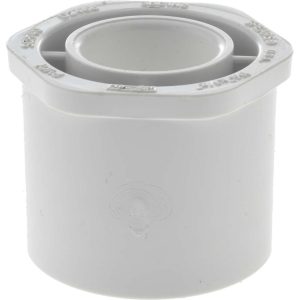 VALUE COLLECTION 1-1/4 x 1/2" PVC Plastic Pipe Bushing 437-166