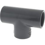 PRO-SOURCE 1" PVC Plastic Pipe Tee 90380600209