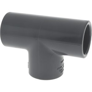 PRO-SOURCE 1" PVC Plastic Pipe Tee 90380600209