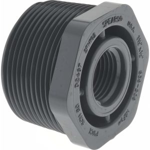 VALUE COLLECTION 1-1/2 x 1/2" PVC Plastic Pipe Bushing 839-209