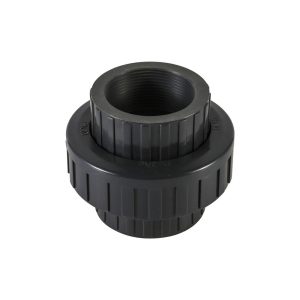 PRO-SOURCE 1-1/2" PVC Plastic Pipe Union with EPDM O-Ring 898-015