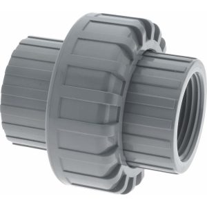 PRO-SOURCE 1" CPVC Plastic Pipe Union with EPDM O-Ring 898-010C