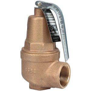 CONBRACO ASME Section IV Safety Relief Valve: 3/4" Inlet, 50 Max psi 10-614-10