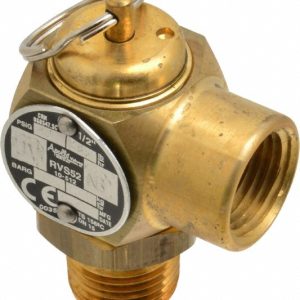 APOLLO ASME Safety Relief Valve: 1/2" Inlet, 40 Max psi 10-512-B40