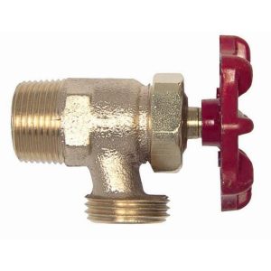 APOLLO 1/2" Pipe, Bronze, MNPT x GHT End Connection, Boiler Drain Valve 31-501-04