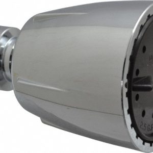 B&K MUELLER 2.5 GPM, 2 Face Diameter, Shower Head with Brass Ball Joint 141-012