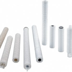 PARKER Plumbing Cartridge Filter: 2-1/2" OD, 30" Long, 20 micron, Acetate Cotton WC15R30S