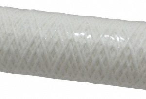 PARKER Plumbing Cartridge Filter: 2-1/2" OD, 10" Long, 5 micron, Cotton 23R10A
