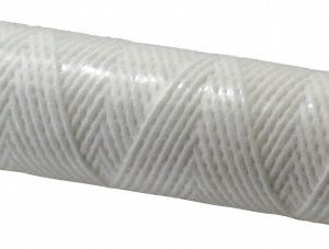 PARKER Plumbing Cartridge Filter: 2-1/2" OD, 10" Long, 10 micron, Cotton 19R10