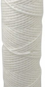 PARKER Plumbing Cartridge Filter: 2-1/2" OD, 10" Long, 10 micron, Cotton 19R10S