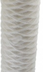 PARKER Plumbing Cartridge Filter: 2-1/2" OD, 10" Long, 1 micron, Polypropylene Cotton M39R10A